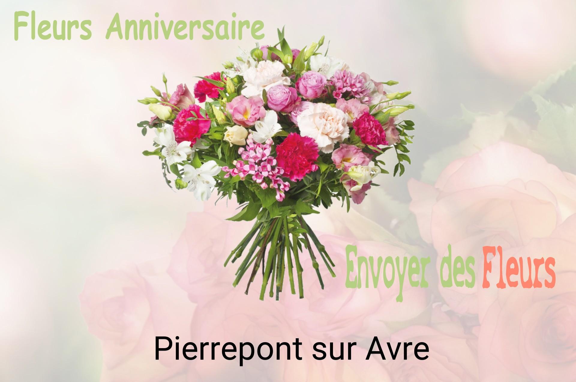 Bouquet de fleurs d’anniversaire livré à Pierrepont-sur-Avre