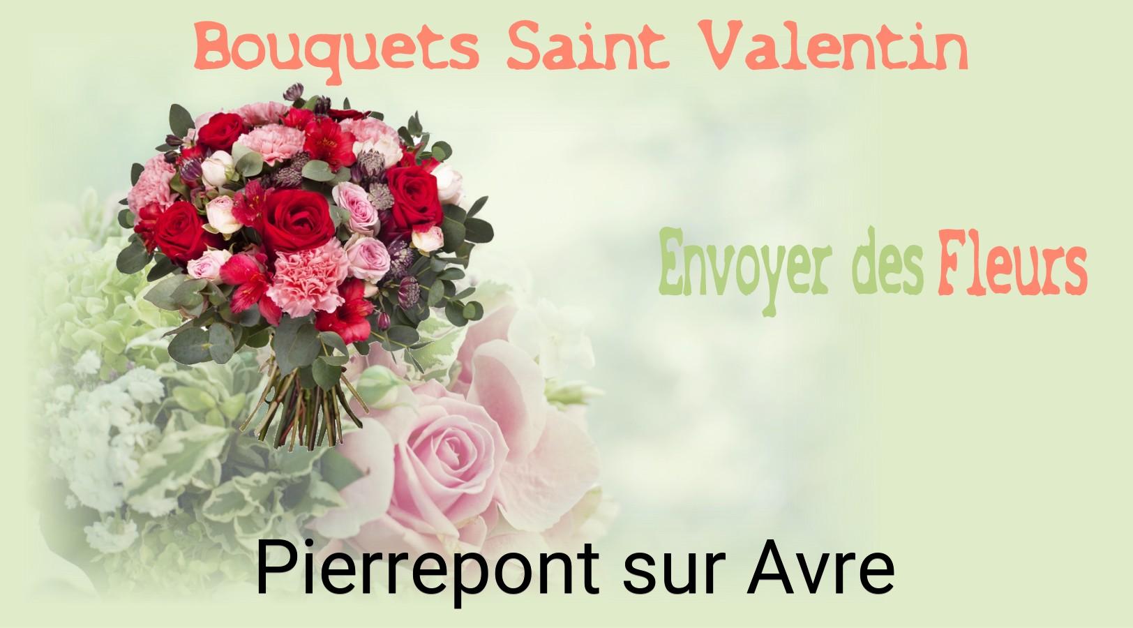 Roses de Saint-Valentin livrées à Pierrepont-sur-Avre
